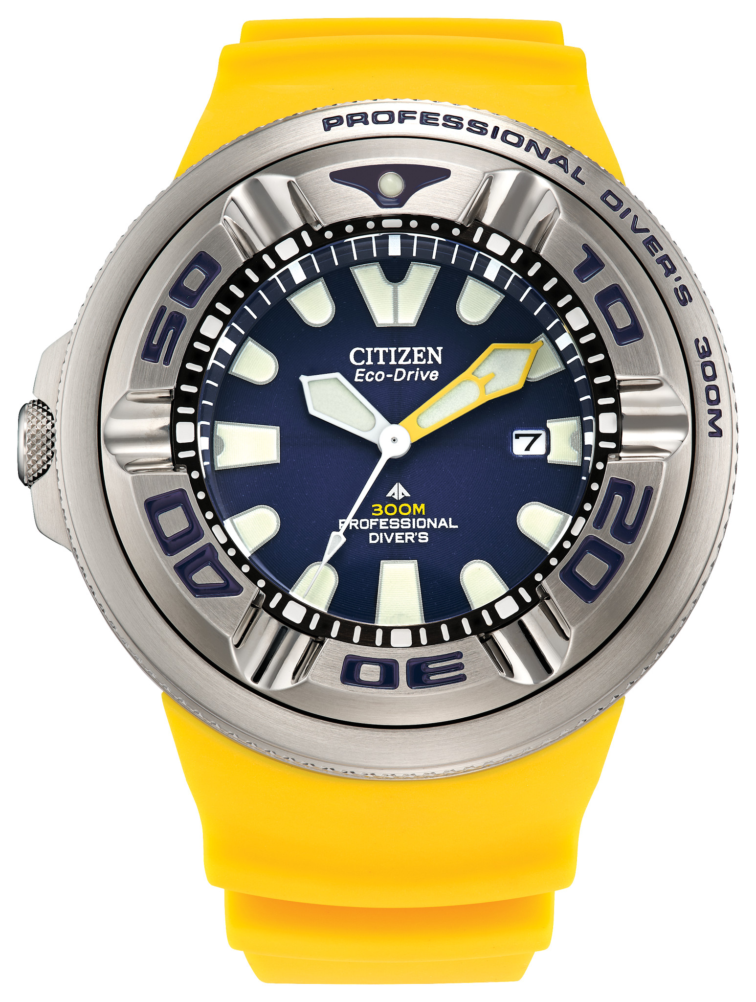 Promaster Dive "Ecozilla" Blue Dial Polyurethane Strap BJ805806L CITIZEN